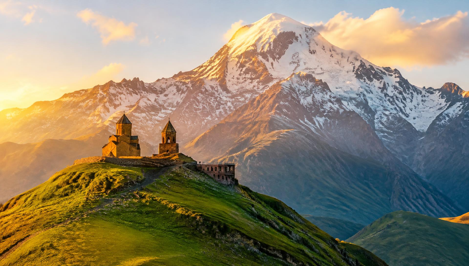 Hike to Gergeti Trinity Church