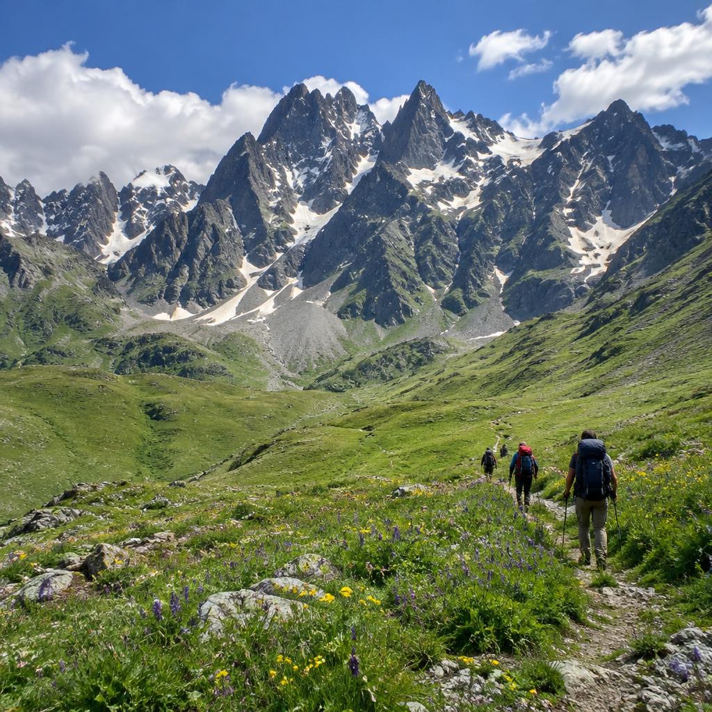 Juta to Chaukhi Lakes Hike